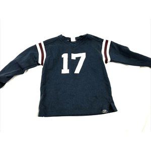 Vintage Old Navy #17 Thick Long Sleeve Shirt Kids Size 5